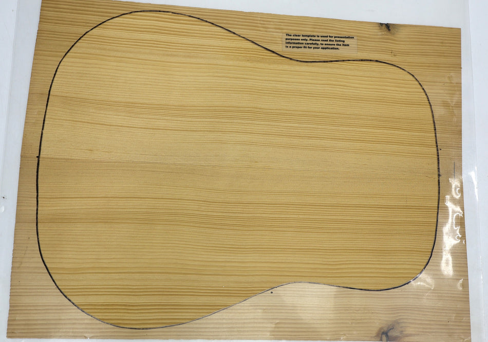 Torrefied Adirondack Spruce Dreadnought Guitar Set, 0.18" thick (+Factory) - Stock# 6-2305