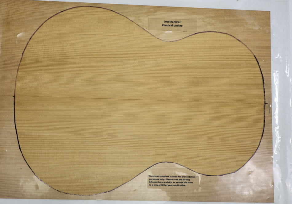 Torrefied Adirondack Spruce Classical Guitar Set, 0.14" thick (+STANDARD +3★) - Stock# 6-2310