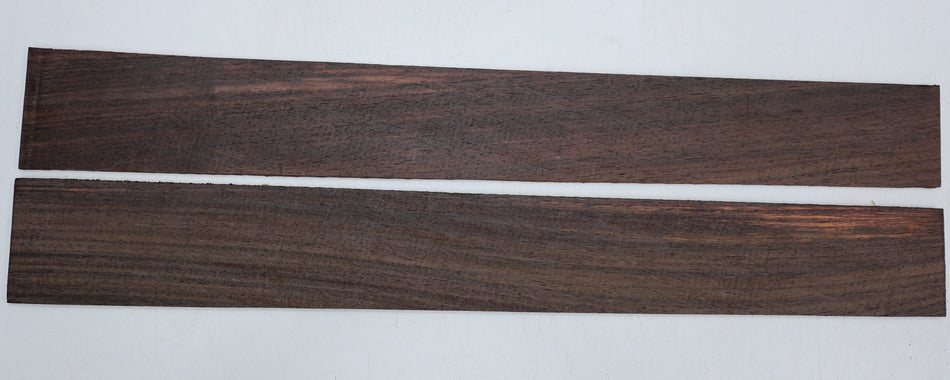 Indian Rosewood Guitar Fingerboards, 2 pieces, 20.8" long, unslotted - Stock# 6-2329