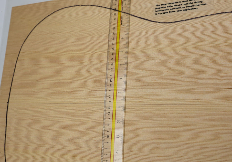 Douglas-Fir Dreadnought Guitar Set, 0.14" thick (+STANDARD +3★) - Stock# 6-2354