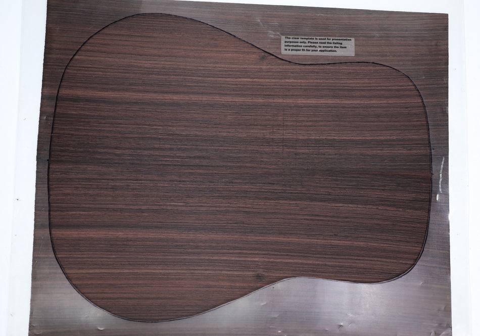 Back & Side set Indian Rosewood, Dreadnought (Standard 3★) - Stock# 6-2429