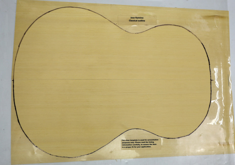 Alaskan Yellow Cedar Classical Guitar Set, 0.15" thick (+STANDARD +3★) - Stock# 6-2516