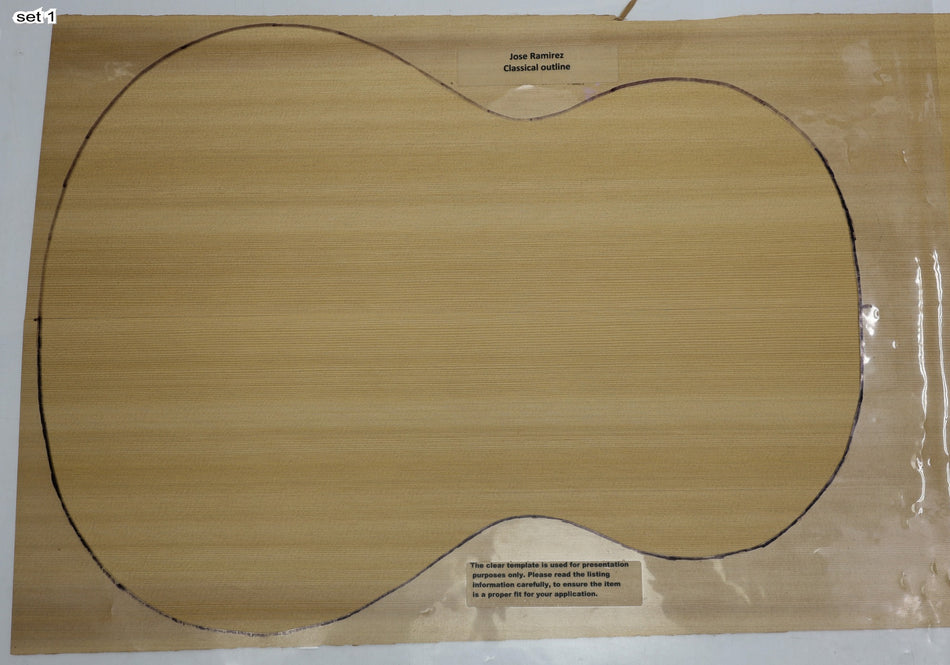 Red Cedar Classical, 2 Guitar Sets, 0.125" thick (+Professional) - Stock# 6-2536