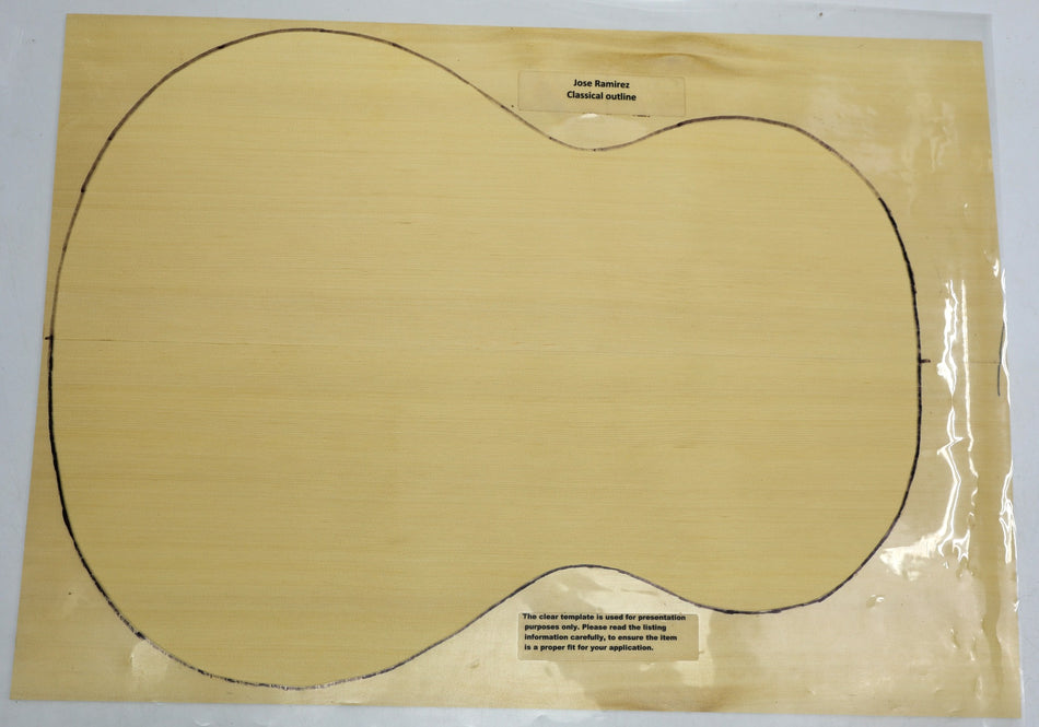 Alaskan Yellow Cedar OM / Classical Guitar Set, 0.15" thick (+Professional) - Stock# 6-2555