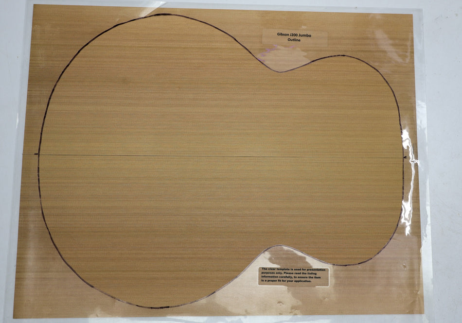 Red Cedar Jumbo Guitar Set, 0.15" thick (+HIGH GRADE +4★) - Stock# 6-2643