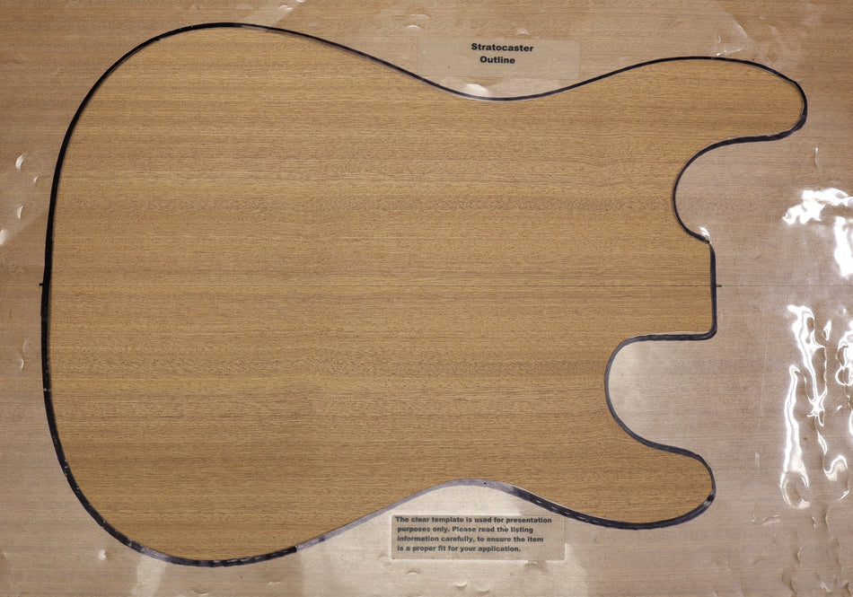 Sapele Dreadnought Guitar Top, 0.125" thick - Stock# 6-2666