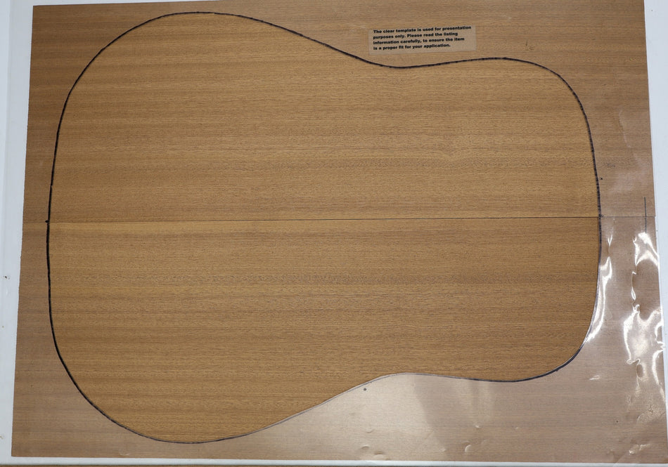 Back & Side set Sapele Mahogany, Dreadnought - Stock# 6-2667