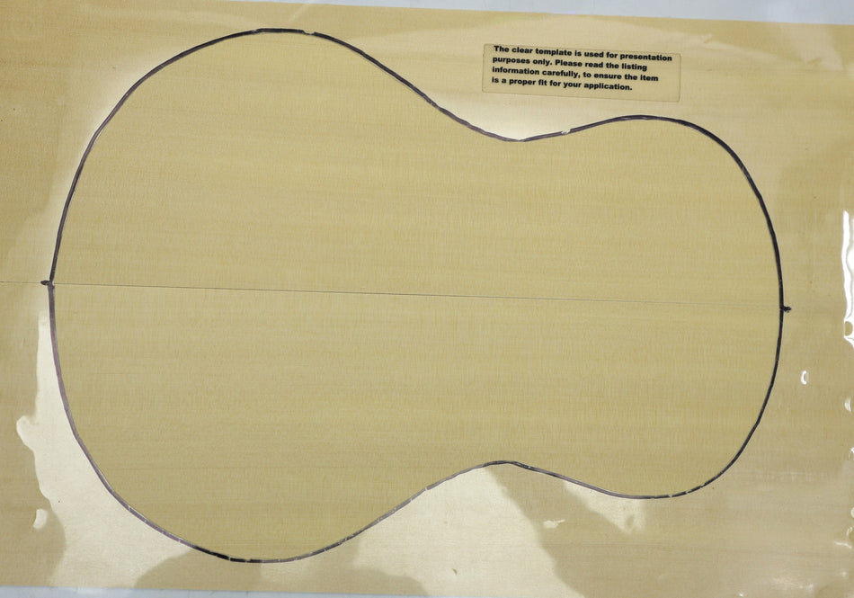 Alaskan Yellow Cedar Ukulele / Flat Mandolin Top, 0.15" thick (+HIGH GRADE +4★) - Stock# 6-2677