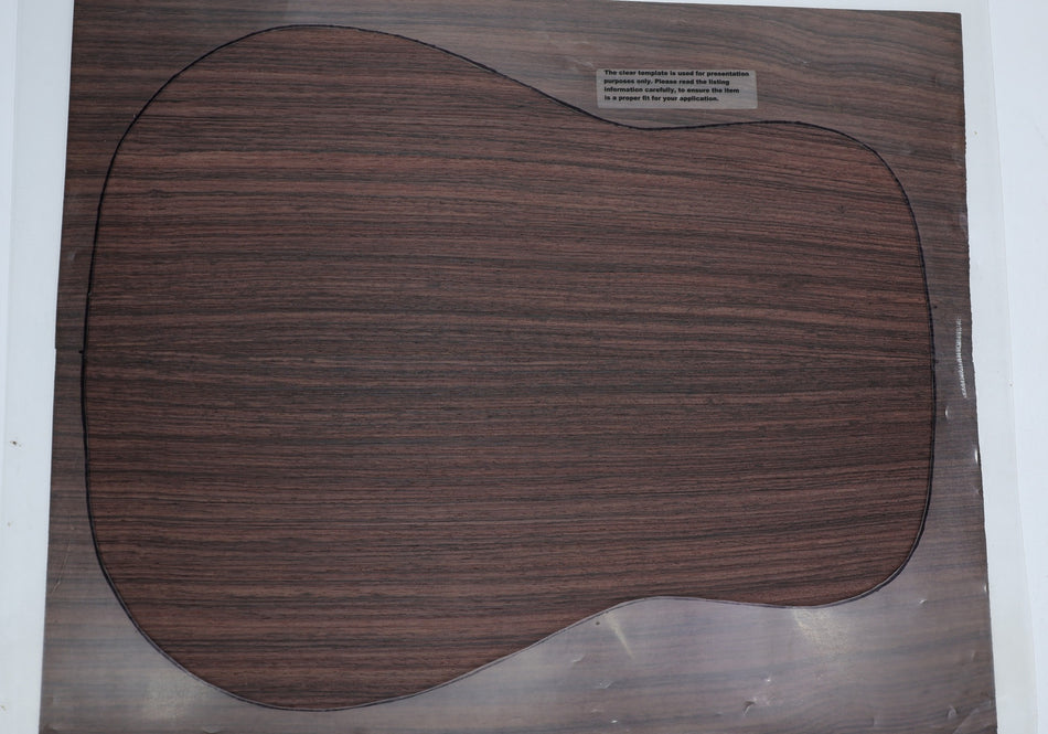 Back & Side set Indian Rosewood, Dreadnought (HIGH GRADE 4★) - Stock# 6-2683