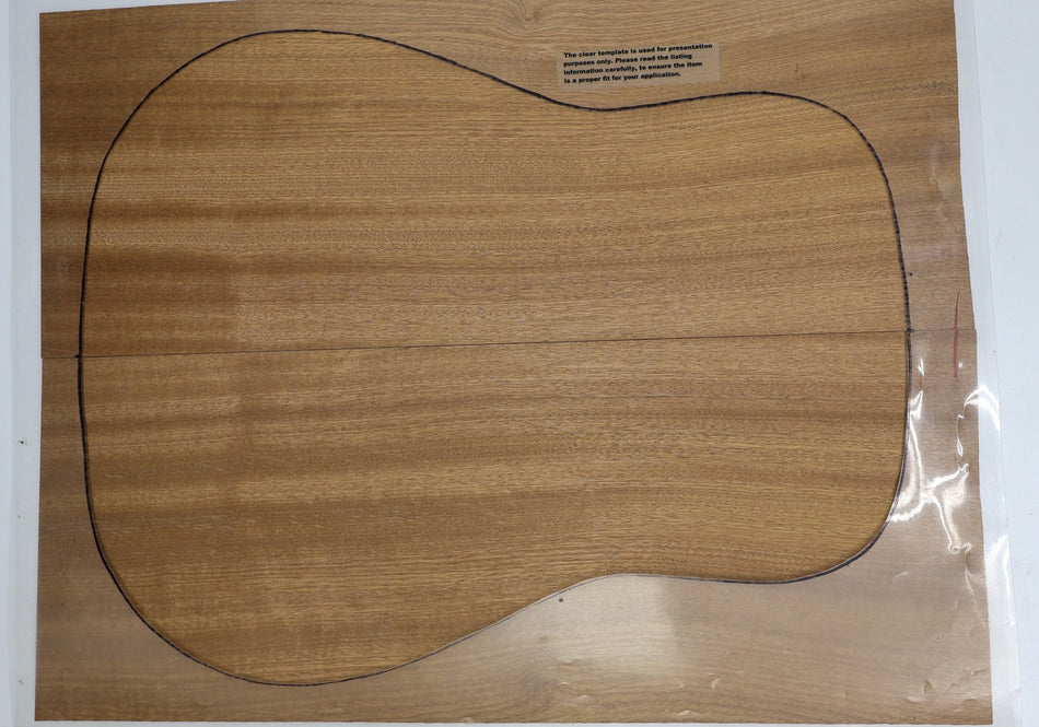 Back & Side set Sapele, Dreadnought - Stock# 6-2969