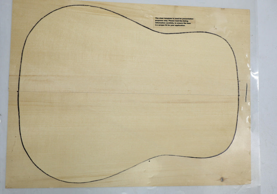 Adirondack Red Spruce Dreadnought Guitar Set, 0.145" thick (Standard 3★) - Stock# 6-2986