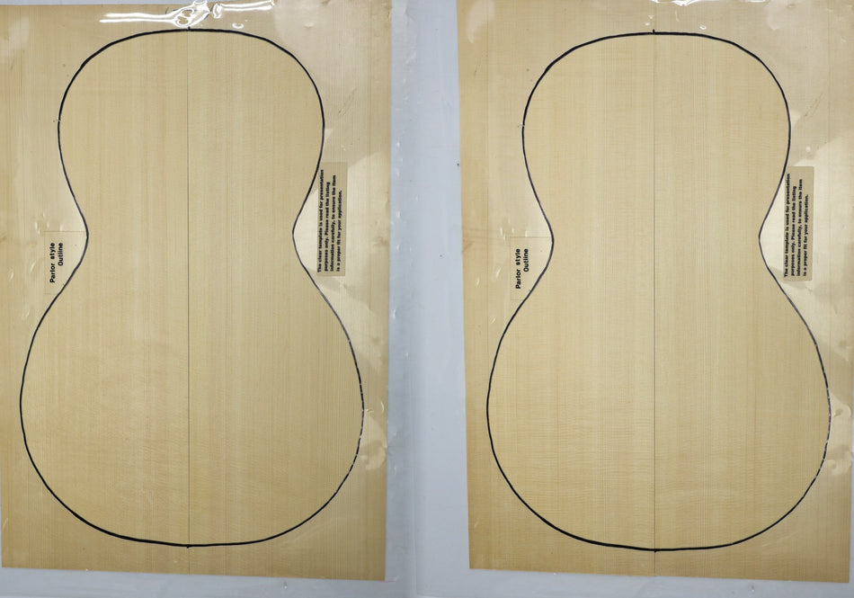 Engelmann Spruce Parlor, 2 Guitar sets, 0.165" thick (+STANDARD +3★) - Stock# 6-3011