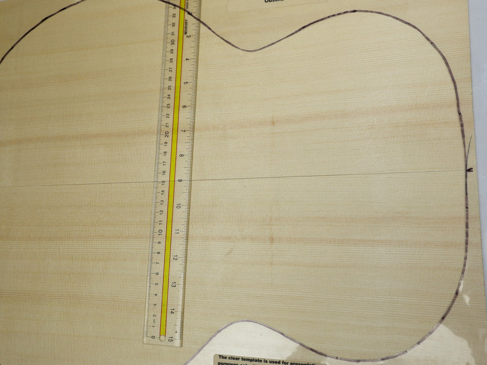 Engelmann Spruce Jumbo Guitar Set, 0.155" thick (Factory) - Stock# 6-3012