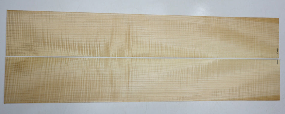 Maple Flame Side set, 5.4" wide x 35" (Great Figure) - Stock# 6-3024