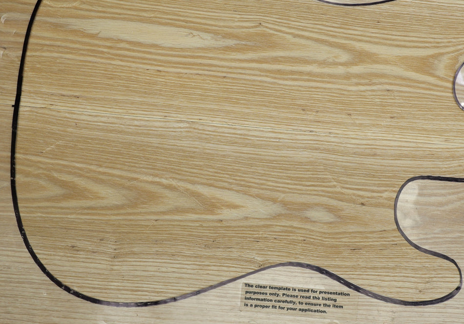 White Ash body blank, unglued 2pc, 1.83" thick (+STANDARD +3★) - Stock# 6-3073