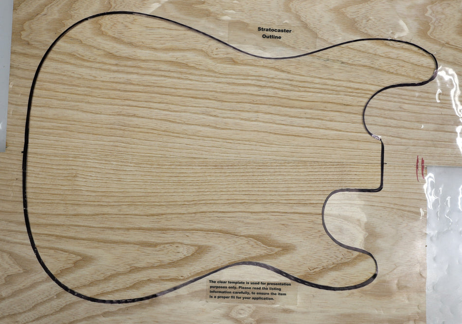 Swamp Ash body blank, unglued 2pc, 1.89" thick (+STANDARD) - Stock# 6-3089