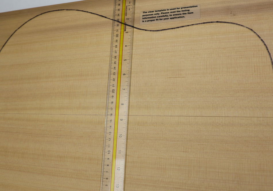 Red Cedar Dreadnought Guitar Set, 0.15" thick (Professional) - Stock# 6-3094