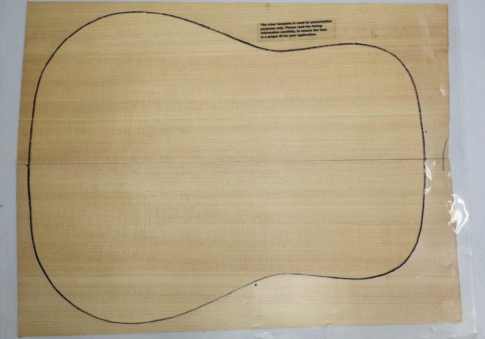 Lutz Spruce Dreadnought Guitar set, 0.15" thick (+STANDARD +3★) - Stock# 6-3095