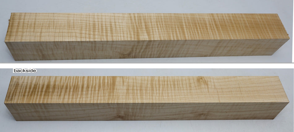 Maple Flame Block 2.82" x 2.82" x 23" (HIGH FIGURE) - Stock# 6-3099