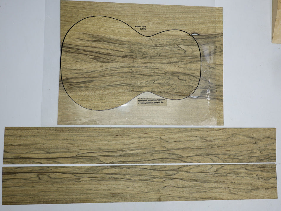 Back & Side set Black Limba, Parlor - Stock# 6-3125