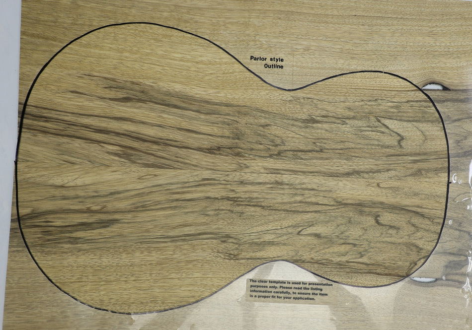 Back & Side set Black Limba, Parlor - Stock# 6-3125