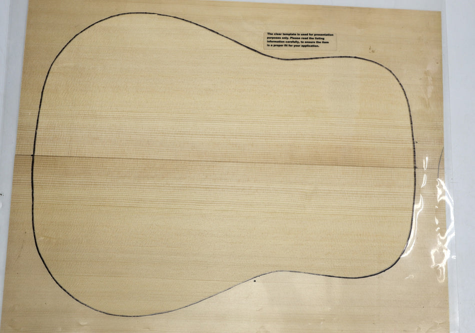 Sitka Spruce Dreadnought Guitar Set, 0.155" thick (Standard 3★) - Stock# 6-3130