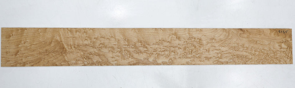 Rock Maple Birdseye Fingerboard, 23" long, unslotted (GREAT FIGURE) - Stock# 6-3135