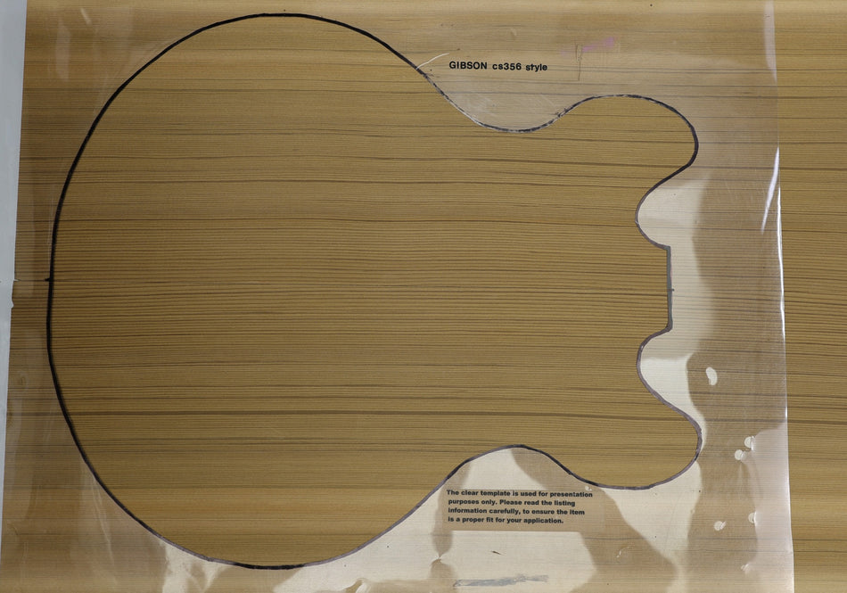 Red Cedar Small Archtop Body Blank set, 1.61" thick - Stock# 6-3139