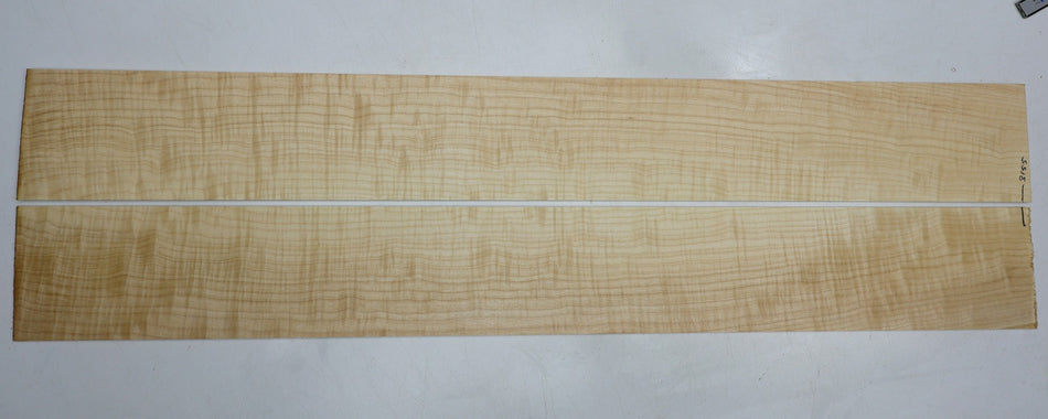 Maple Flame Side set, 4" wide x 33" (Great Figure) - Stock# 6-3155