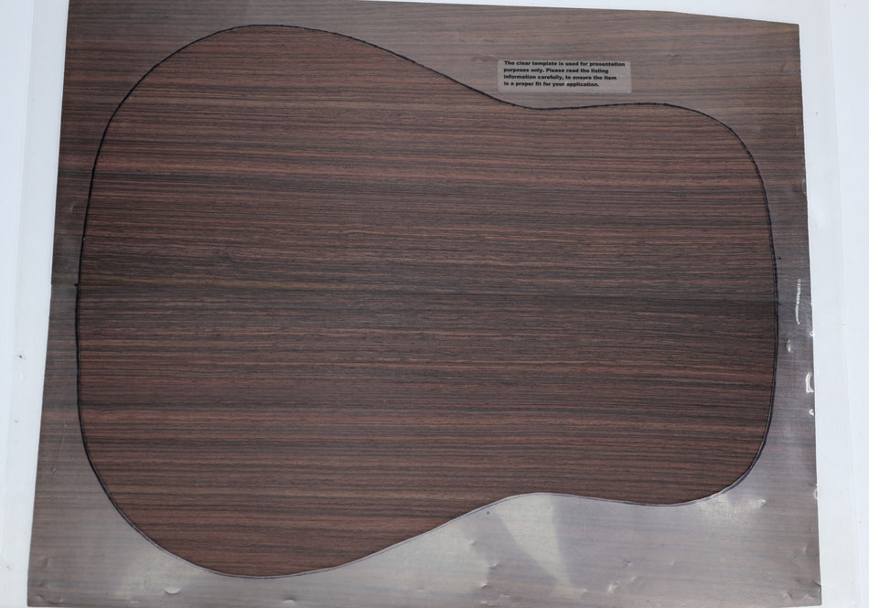 Back & Side set Indian Rosewood, OM / Classical (HIGH GRADE 4★) - Stock# 6-3254