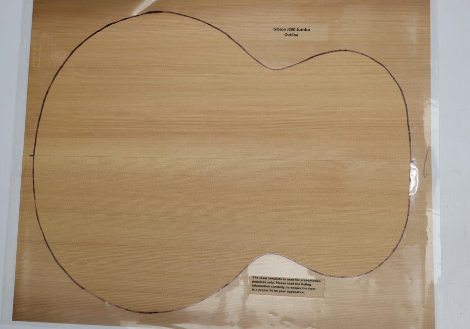 Red Cedar Dreadnought Guitar Set, 0.16" thick (+STANDARD +3★) - Stock# 6-3318