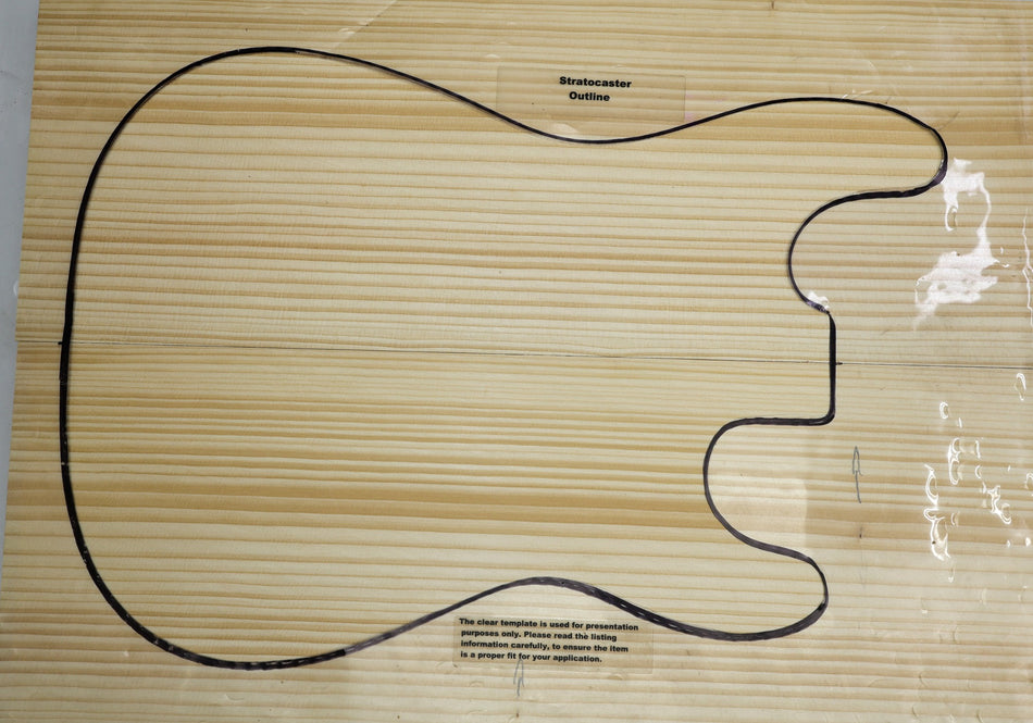Sitka Spruce Small Archtop Body blank, 1.87" thick (2nd) - Stock# 6-3336