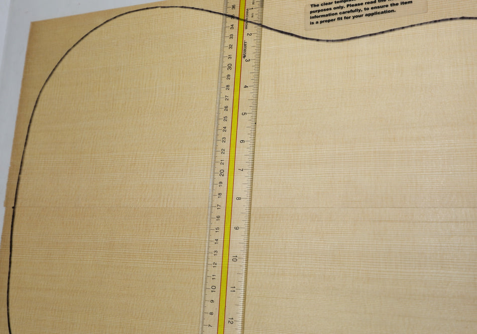 Hemlock Dreadnought Guitar Set, 0.13" thick (Standard) - Stock# 6-3341