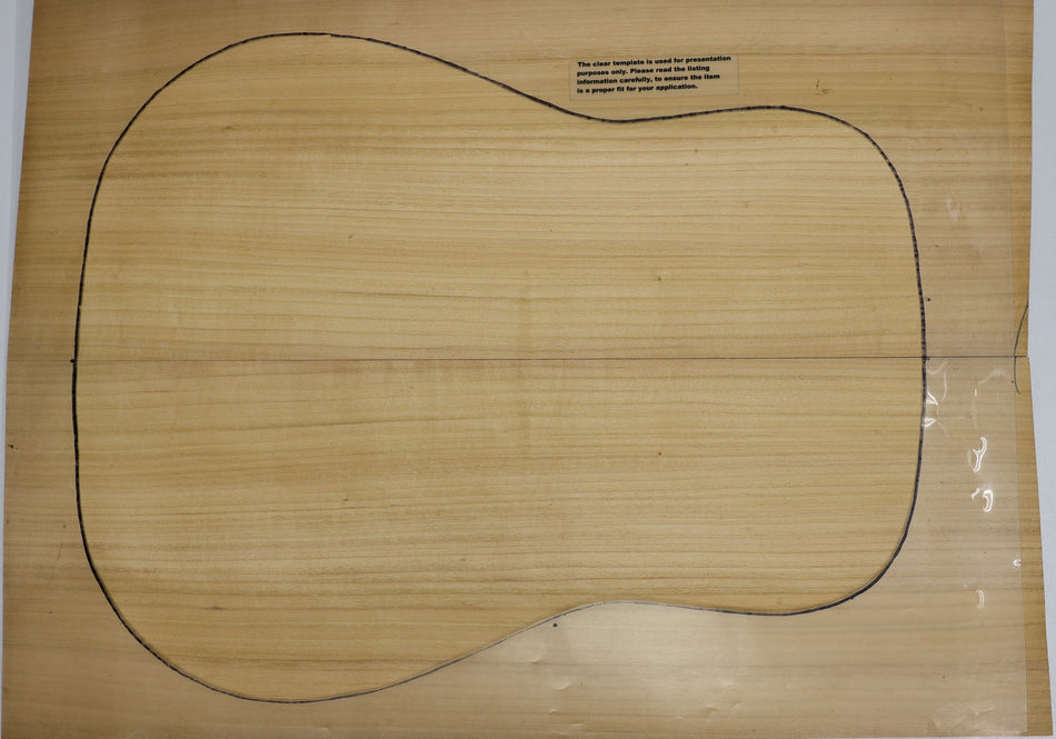 Back & Side set Cherry, Dreadnought - Stock# 6-3464