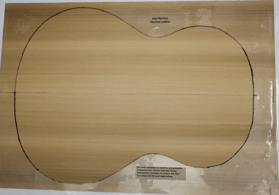 Red Cedar Classical Guitar Set, 0.16" thick (Professional) - Stock# 6-3632