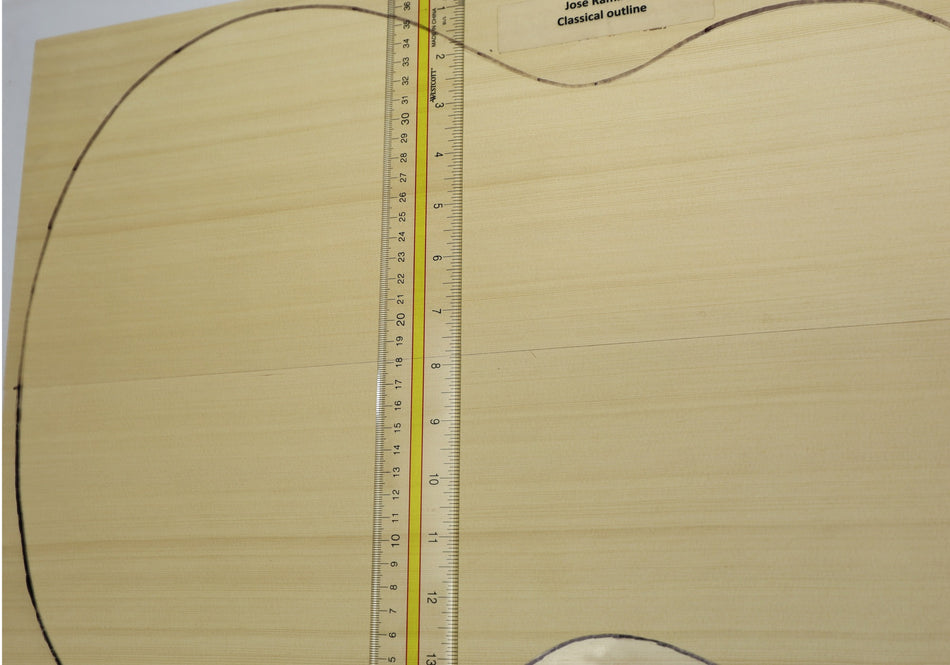 Alaskan Yellow Cedar Classical Guitar Set, 0.16" thick (Standard 3★) - Stock# 6-3634