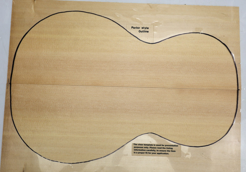 Sitka Spruce Parlor Guitar Set, 0.15" thick (+STANDARD) - Stock# 6-3655
