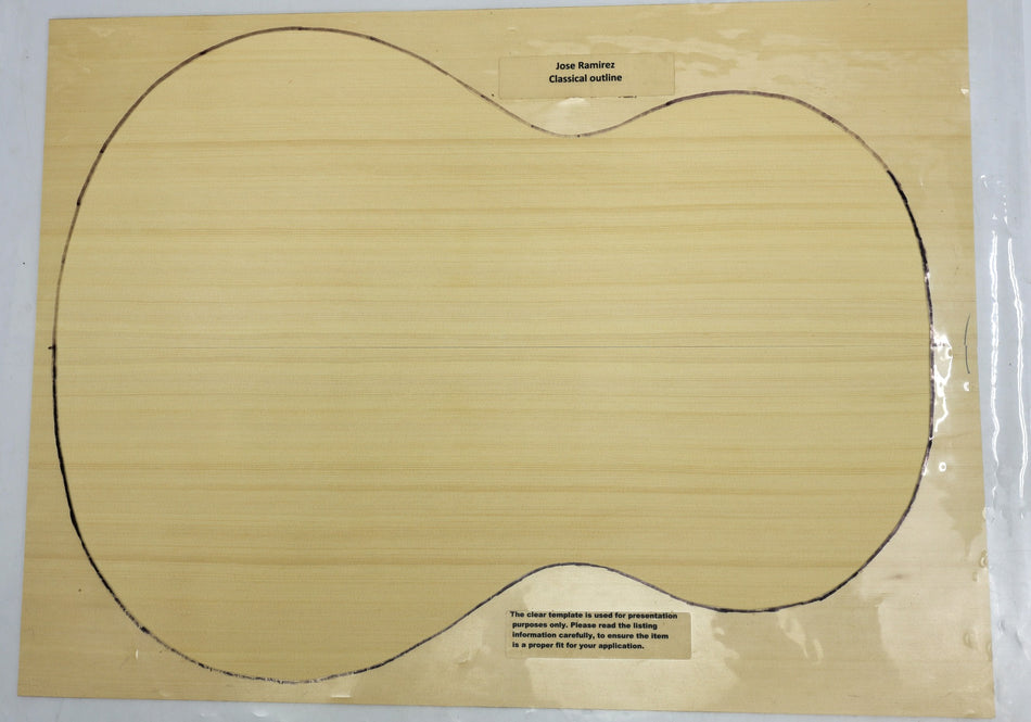 Alaskan Yellow Cedar Classical Guitar Set, 0.17" thick (Standard 3★) - Stock# 6-3667
