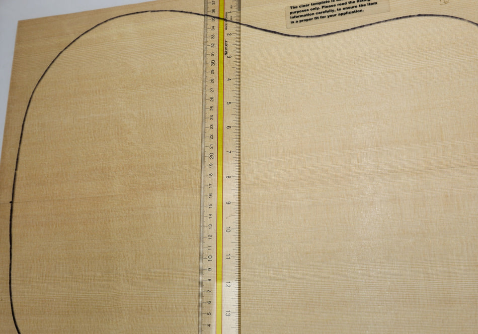 Sitka Spruce Dreadnought Guitar Set, 0.15" thick (HIGH GRADE 4★) - Stock# 6-3685