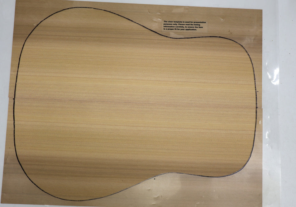 Red Cedar Dreadnought Guitar Set, 0.16" thick (+Factory) - Stock# 6-3707