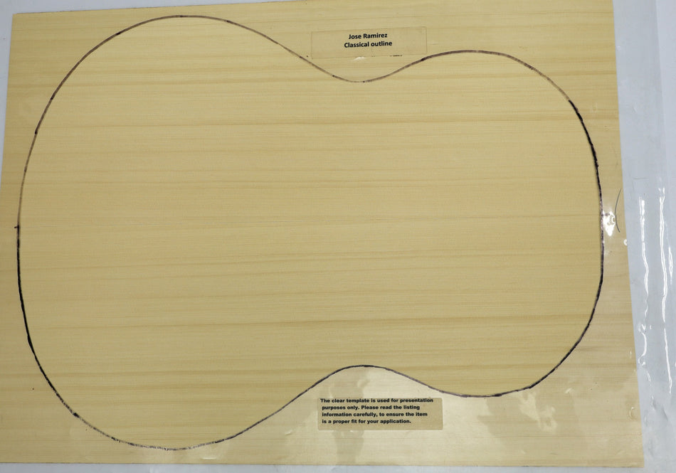 Sitka Spruce Dreadnought Guitar Set, 0.14" thick (Professional) - Stock# 6-3720