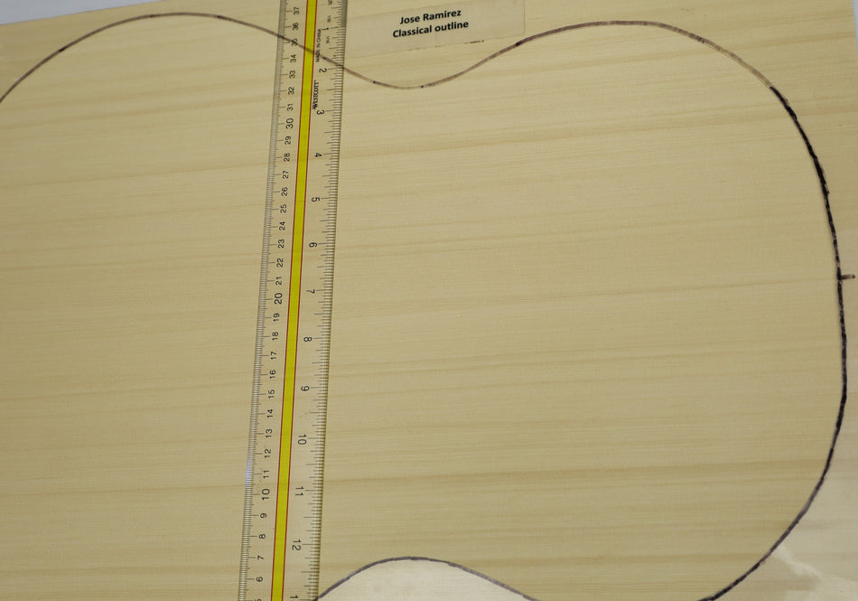 Alaskan Yellow Cedar Classical Guitar Set, 0.15" thick (Standard 3★) - Stock# 6-3719
