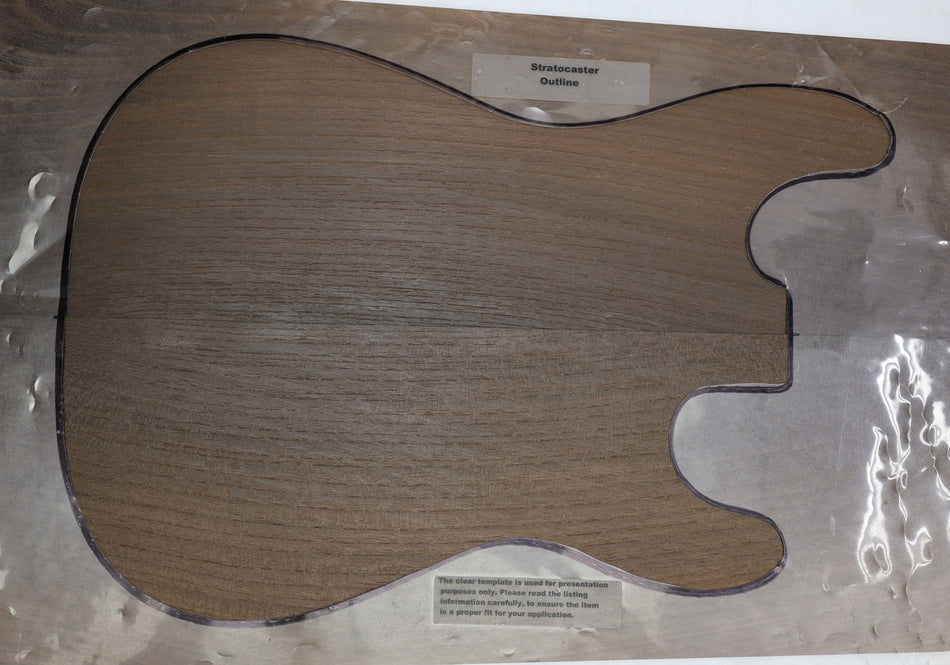 Torrefied Black Locust Guitar set, 0.18" thick - Stock# 6-3796