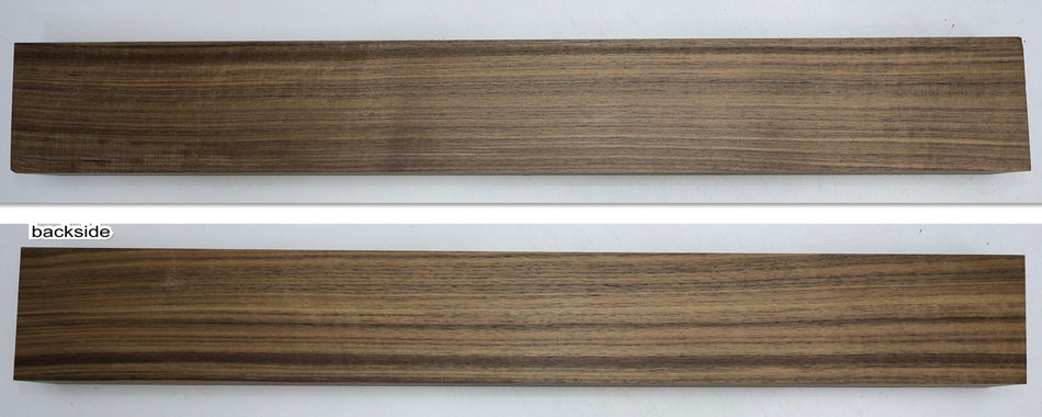 Walnut (Black) Neck Blank 1.85" x 4.4" x 34.7" - Stock# 6-3811
