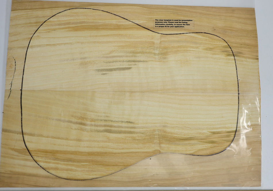 Back & Side set Cherry, Dreadnought - Stock# 6-3879
