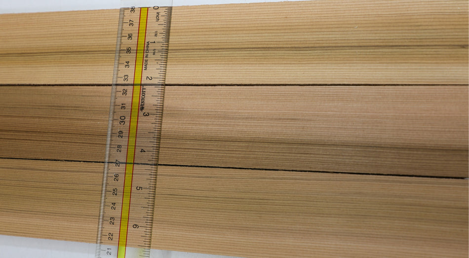 Red Cedar Bracewood, 3 blocks 0.78" x 2" x 17.6" - Stock# 6-3892
