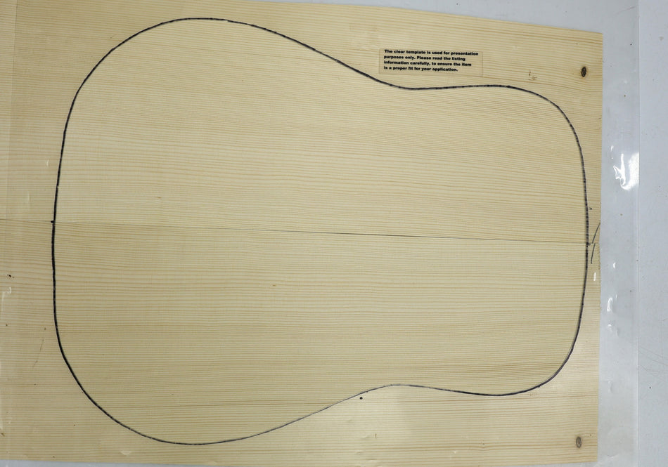 European Spruce Dreadnought Guitar Set, 0.16" thick (+STANDARD +3★) - Stock# 6-3917