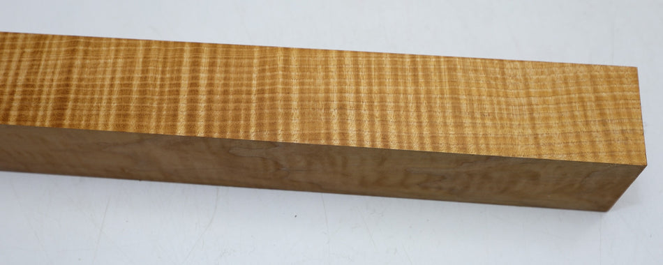 Maple Flame Spindle Square 2.35" x 19.5" (HIGH FIGURE) - Stock# 6-3922