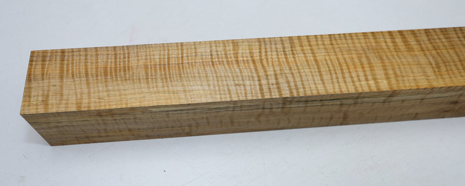 Maple Flame Spindle 2.2" x 17" long (HIGH FIGURE) - Stock# 6-3950