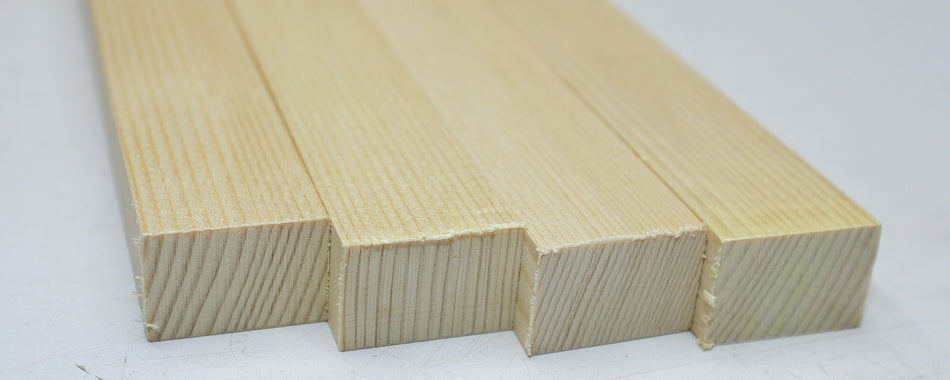 Engelmann Spruce Bracewood, 3 blocks 0.85" x 1.25" x 20.5" - Stock# 6-3967